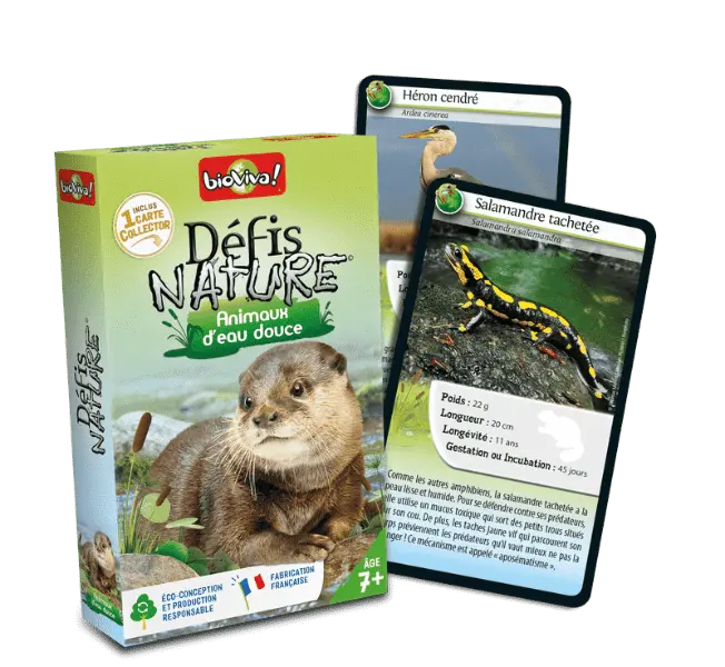 Défis Nature / Animaux d'eau douce (FR)-AdventureBox | Jeux de Société