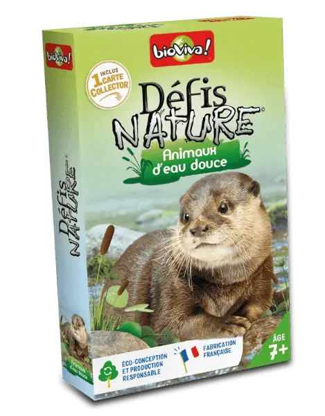 Défis Nature / Animaux d'eau douce (FR)-AdventureBox | Jeux de Société