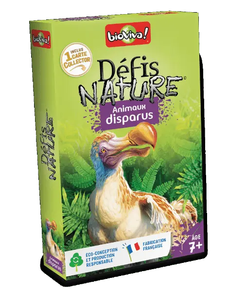 Défis Nature / Animaux disparus - AdventureBox | Jeux de Société