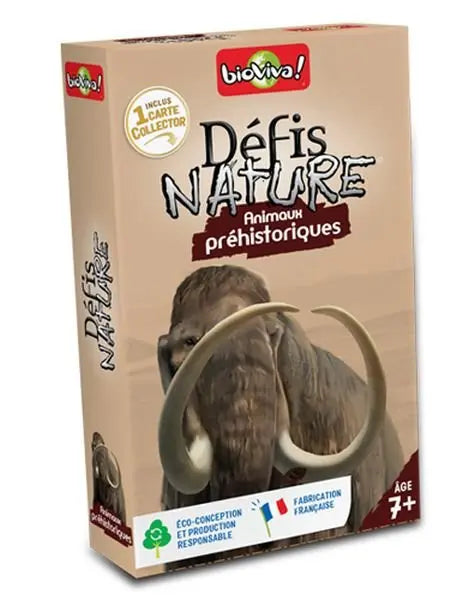 Défis Nature / Animaux préhistoriques - AdventureBox | Jeux de Société