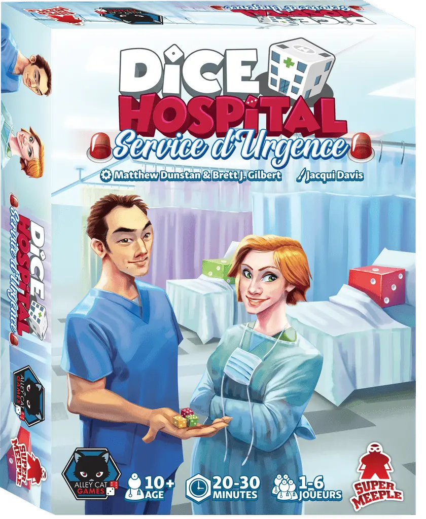 Dice Hospital : Service d'Urgence - FR - AdventureBox | Jeux de Société