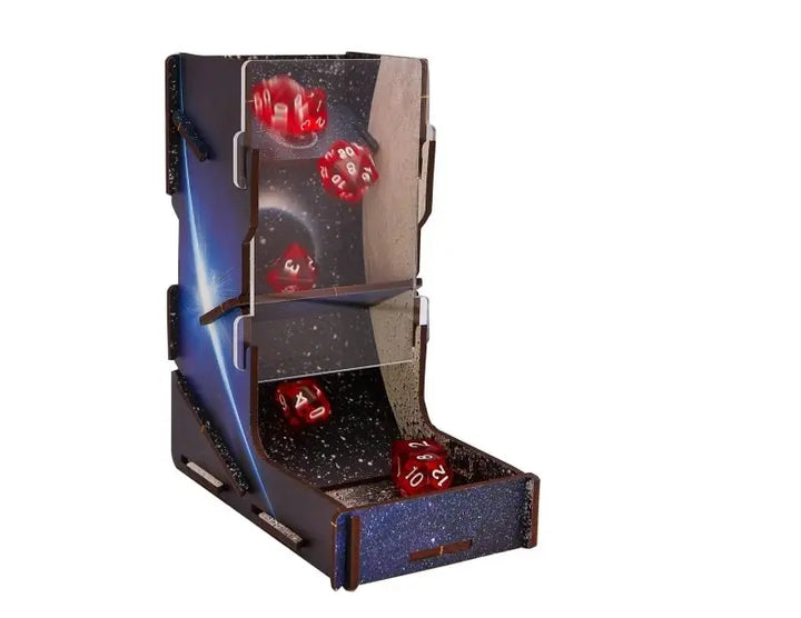 Dice Tower swap! FULL PRINT Space Journey - AdventureBox | Jeux de Société