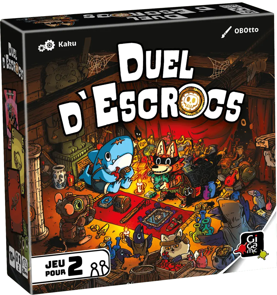 Duel d'Escrocs - FR - AdventureBox | Jeux de Société
