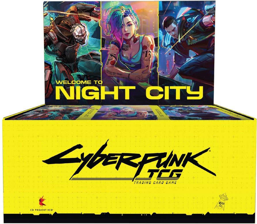 Cyberpunk TCG Welcome to Night City — Booster Box BETA (24 paquets)