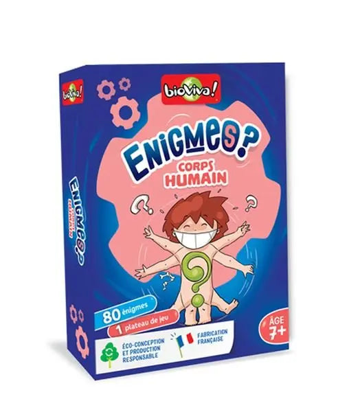 Enigmes / Corps humain - AdventureBox | Jeux de Société
