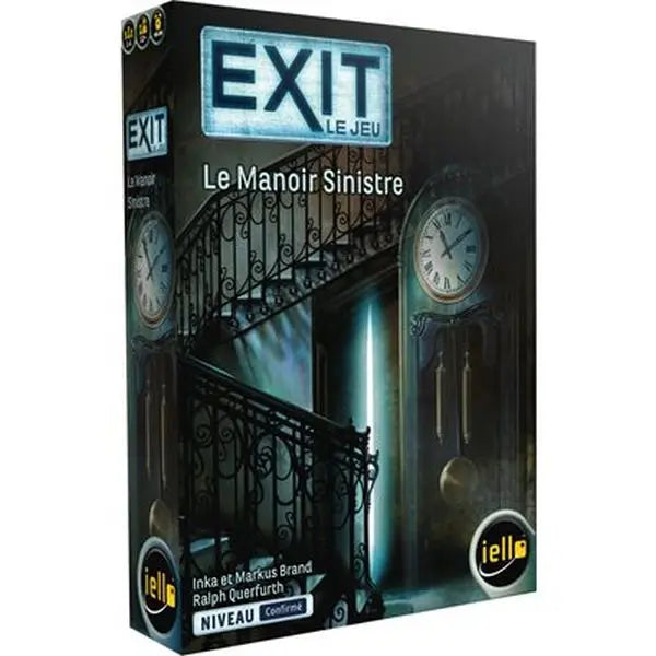 EXIT- Le Manoir Sinistre (FR) - AdventureBox | Jeux de Société