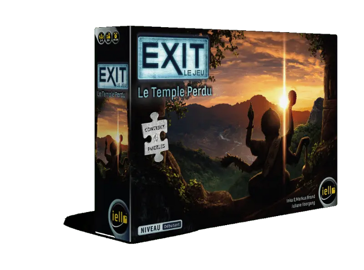 EXIT Puzzle - le temple perdu (FR) - AdventureBox | Jeux de Société