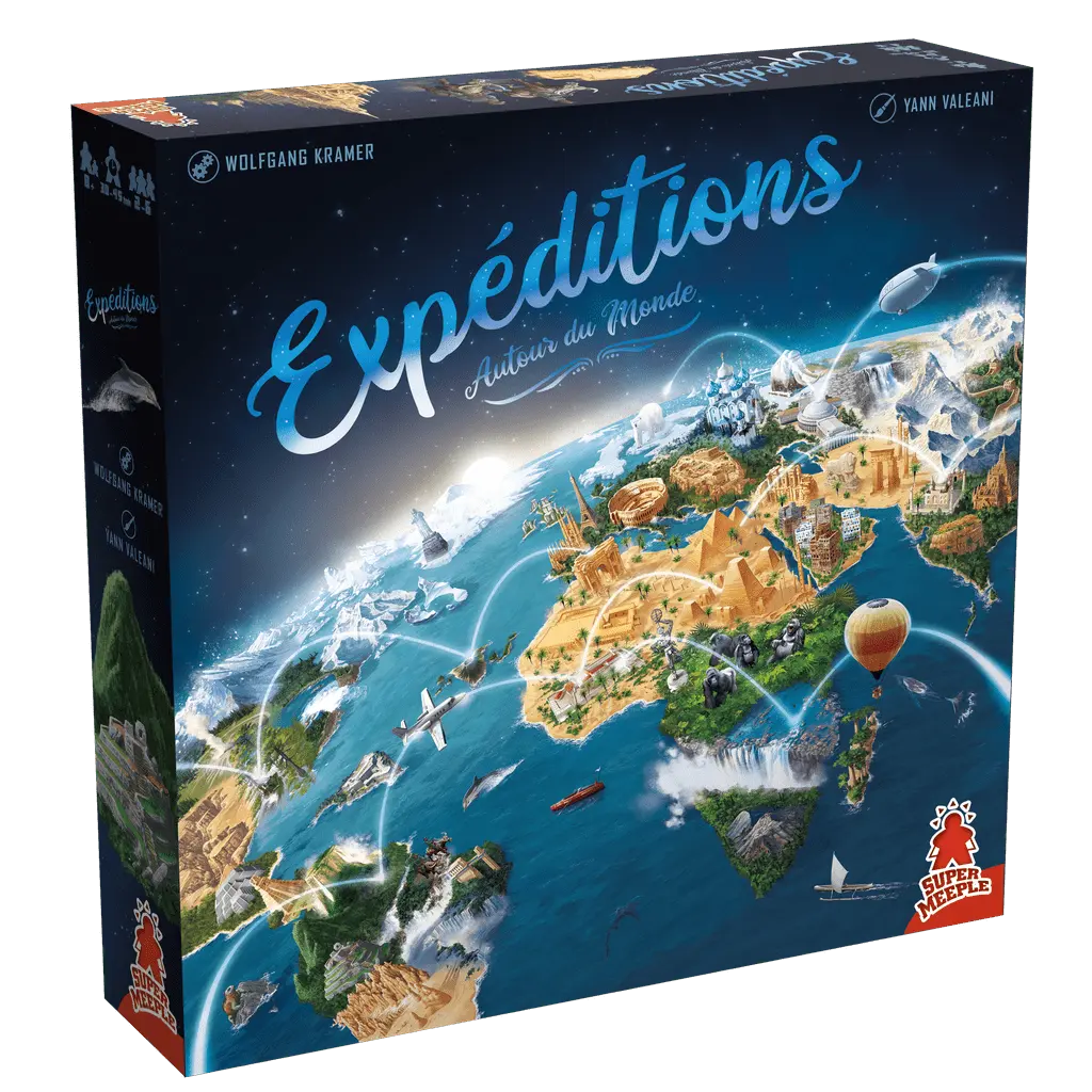 Expeditions : Autour du Monde - FR - AdventureBox | Jeux de Société