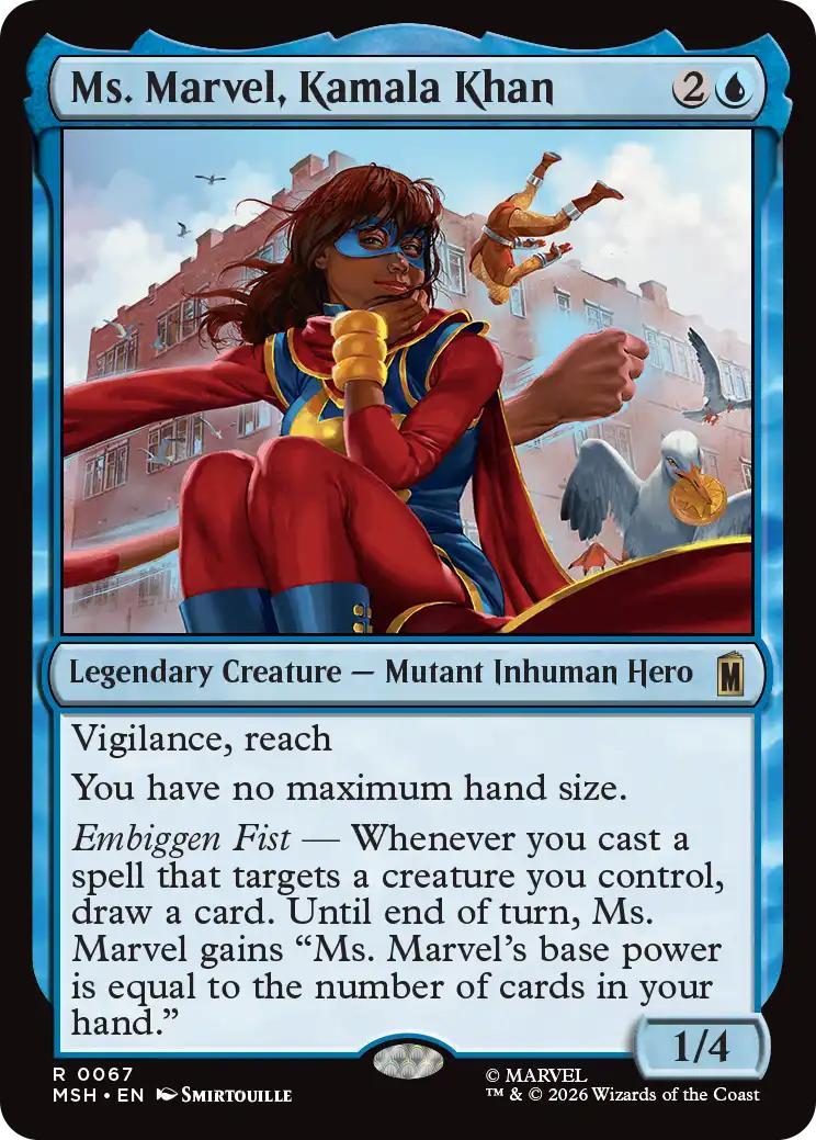 Magic The Gathering | Ms. Marvel, Kamala Khan | Secret Lair #067/??? | Mythic | NM | EN