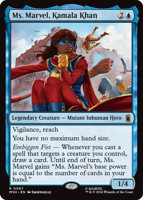Magic The Gathering | Ms. Marvel, Kamala Khan | Secret Lair #067/??? | Mythic | NM | EN