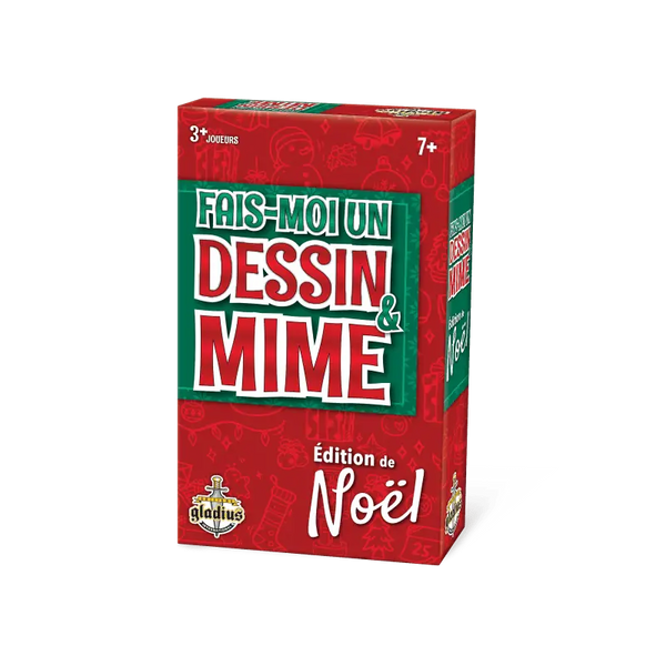 Fais-moi un dessin & Mime - Édition de Noël  - FR