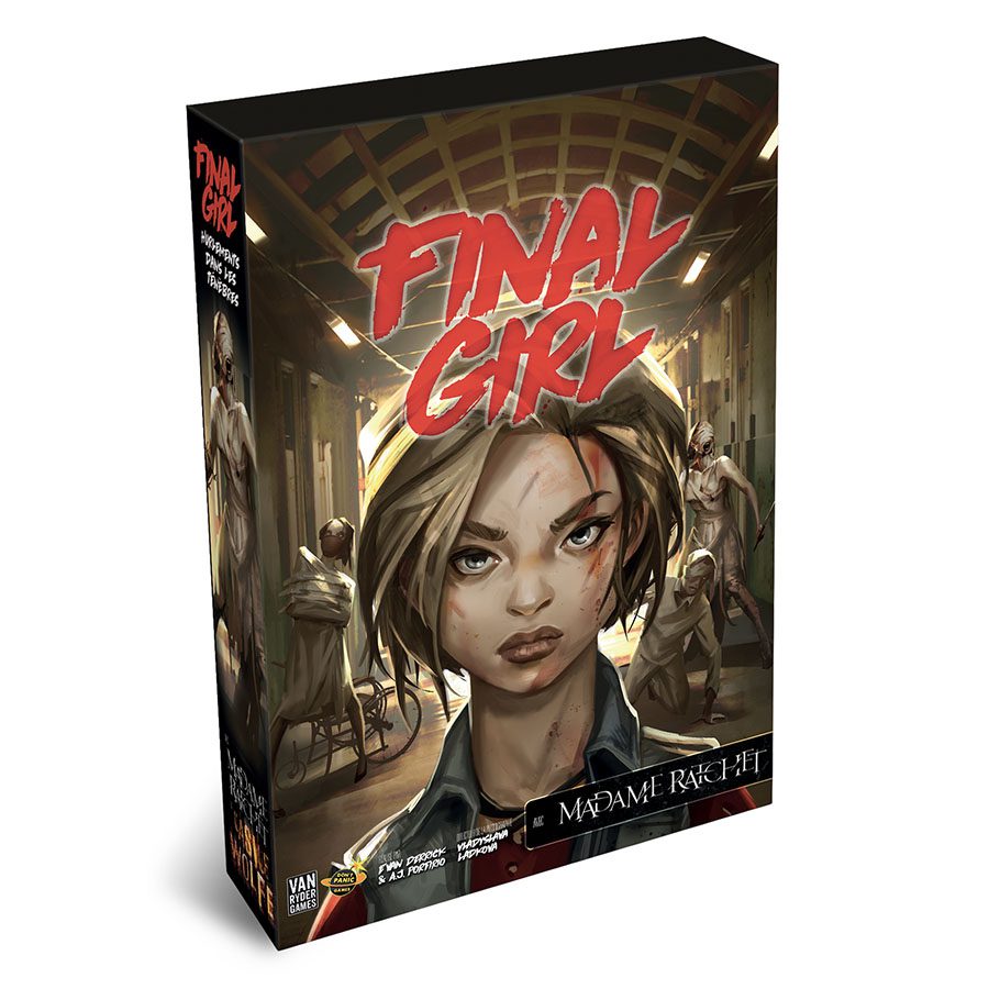 Boîte du jeu de société FINAL GIRL SAISON 2 - LONG MÉTRAGE 10 : HURLEMENTS DANS LES TÉNÈBRES - 1 joueur, 20 - 60 min, 14 ans+ | AdventureBox