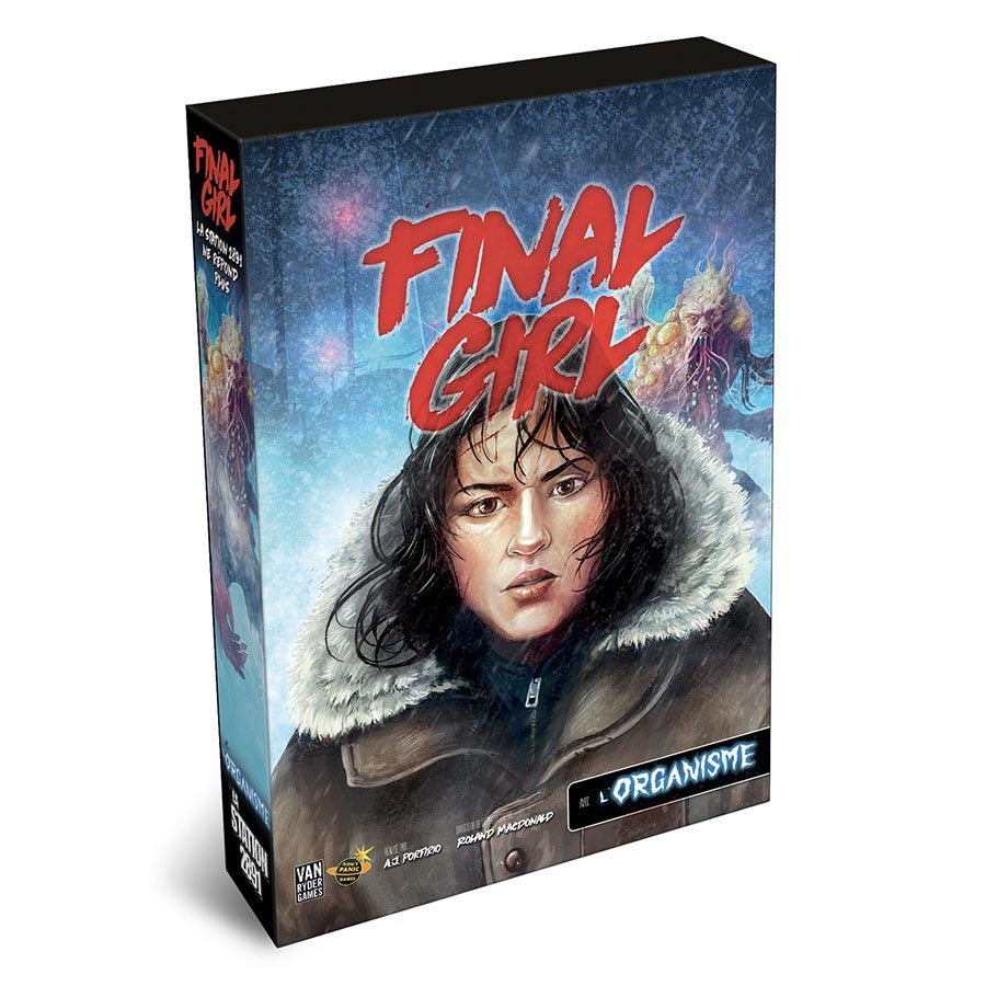 Boîte du jeu de société FINAL GIRL SAISON 2 - LONG MÉTRAGE 7 : LA STATION 2891 NE RÉPOND PLUS - 1 joueur, 20 - 60 min, 14 ans+ | AdventureBox