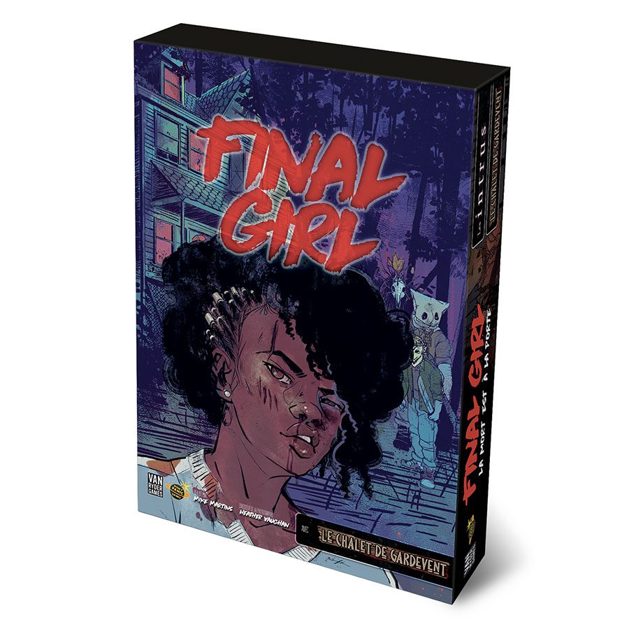 Autre face de la boîte FINAL GIRL SAISON 2 - LONG MÉTRAGE 8 : LA MORT EST À LA PORTE (photo éditeur)
