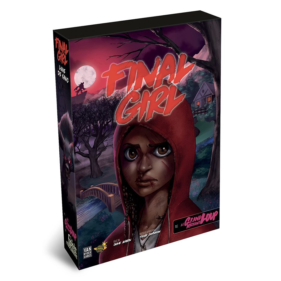 Boîte du jeu de société FINAL GIRL SAISON 2 - LONG MÉTRAGE 9 : LUNE DE SANG - 1 joueur, 20 - 60 min, 14 ans+ | AdventureBox