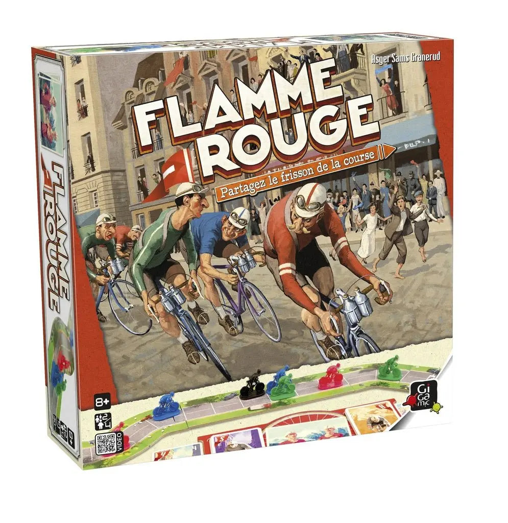Flamme Rouge – Le jeu de course cycliste tactique et survolté - AdventureBox | Jeux de Société