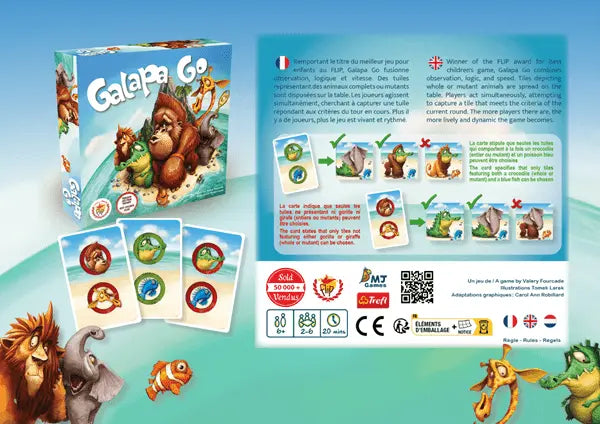 Galapa Go Classique (fr-en) - réédition 2024-AdventureBox | Jeux de Société