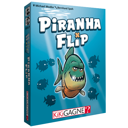Piranha Flip Bilingue - Jeu de Cartes Familial | AdventureBox