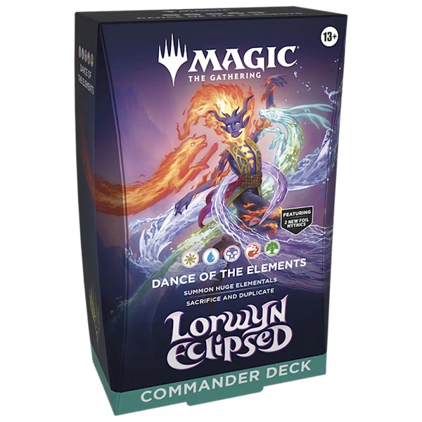 MAGIC THE GATHERING  -  LORWYN ECLIPSED  -  DANCE OF THE ELEMENTS - DECK COMMANDER