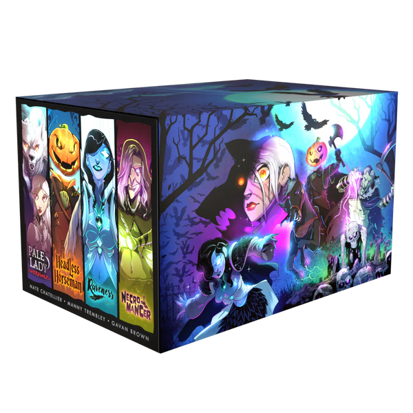 Dice Throne Outcasts Strongbox (Retail Edition) - 4 Héros Dark Fantasy - Version Anglaise