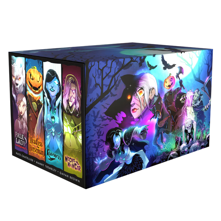 Dice Throne Outcasts Strongbox (Retail Edition) - 4 Héros Dark Fantasy - Version Anglaise
