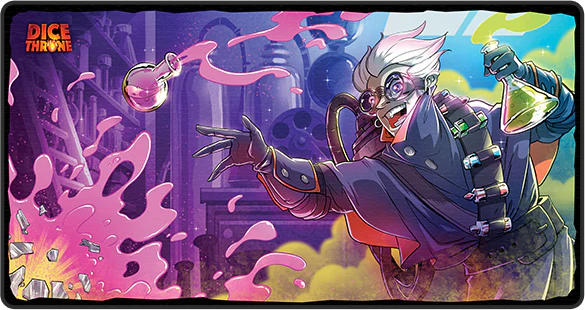 PRÉCOMMANDE :Dice Throne: Alchemist Playmat | Tapis Premium - accessoire pour jeu de société | AdventureBox