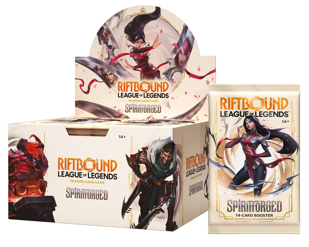 Riftbound Spiritforged Booster Display – TCG League of Legends - vue 2 du produit