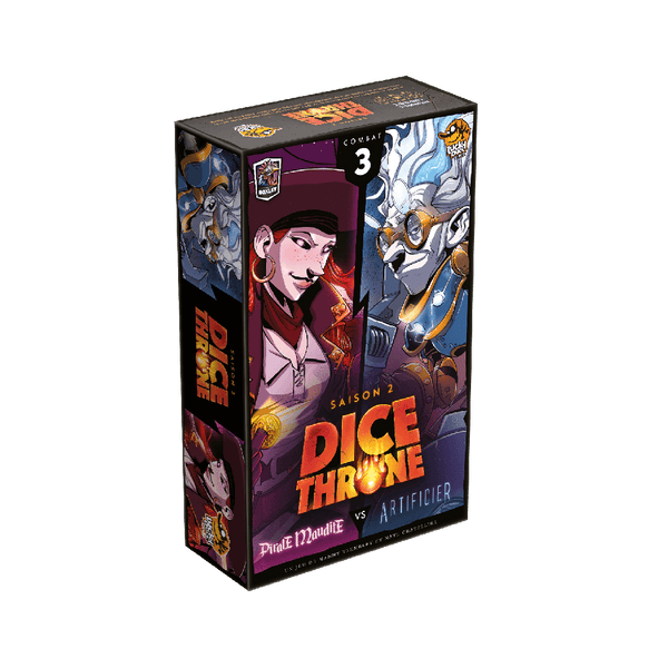 Dice Throne Saison 2 : Artificier vs. Pirate Maudite - Version Française