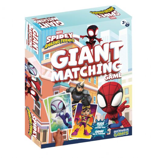 Jeu de mémoire géant Spidey – Précommande disponible mai 2026 | Marvel Disney Junior