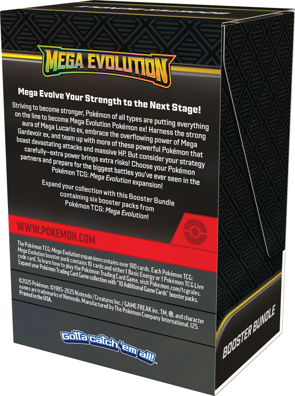 Pokémon TCG : Mega Evolution — Booster Bundle - vue 2 du produit
