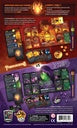 Verso de la boîte Dice Throne S1 : Pyromancienne vs Voleur Ombre VF - règles et caractéristiques du jeu