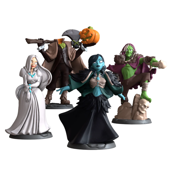 Dice Throne Outcasts Painted Sculpts - Figurines Peintes Premium