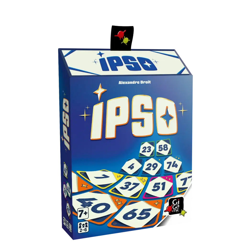 Ipso – Jeu de cartes tactique | Construisez la pyramide parfaite | Gigamic