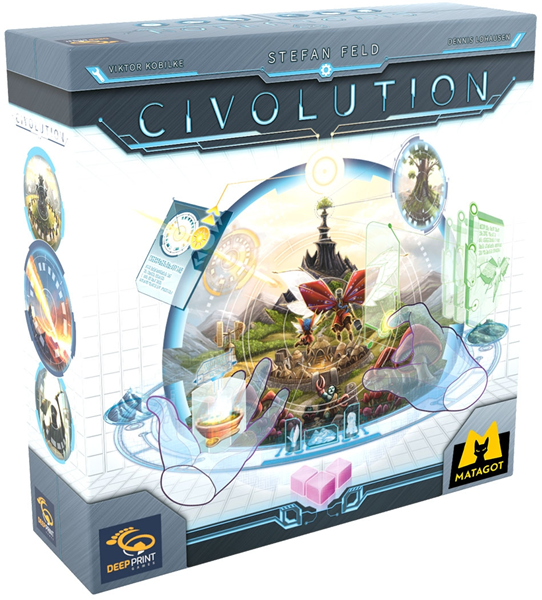 Civolution - Jeu Expert Stefan Feld | Matagot | AdventureBox