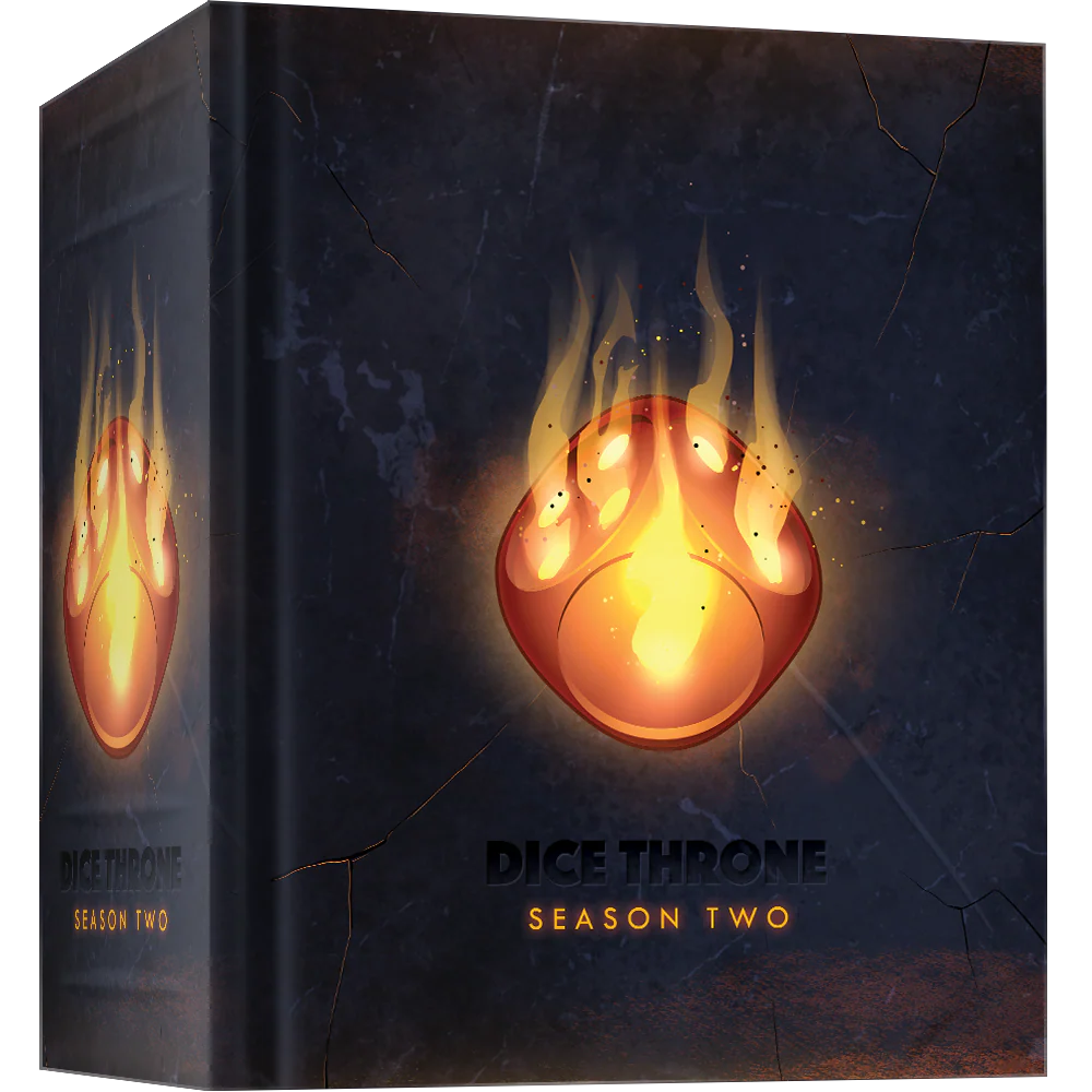 Boîte du jeu de société Dice Throne Season Two Battle Chest - 8 Héros Complets - Jeu Complet - Version Anglaise - 1-4 joueurs