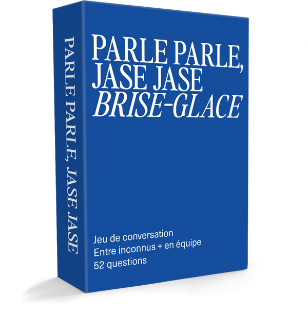Parle Parle, Jase Jase : Brise-Glace - Outil Team Building Québécois - Meyeur - FR