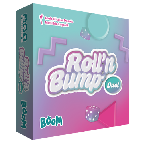 Roll'n Bump Duel – Jeu de dés stratégique pour 2 joueurs