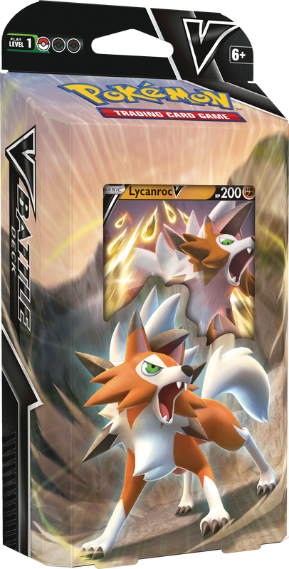 Pokémon TCG : V Battle Deck Lycanroc vs Corviknight - cartes à collectionner | AdventureBox