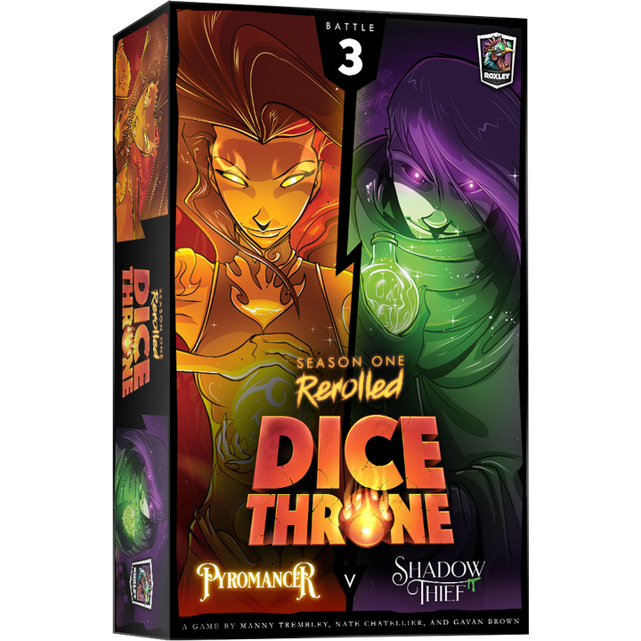 Dice Throne S1 : Pyromancienne vs Voleur Ombre VF | AdventureBox