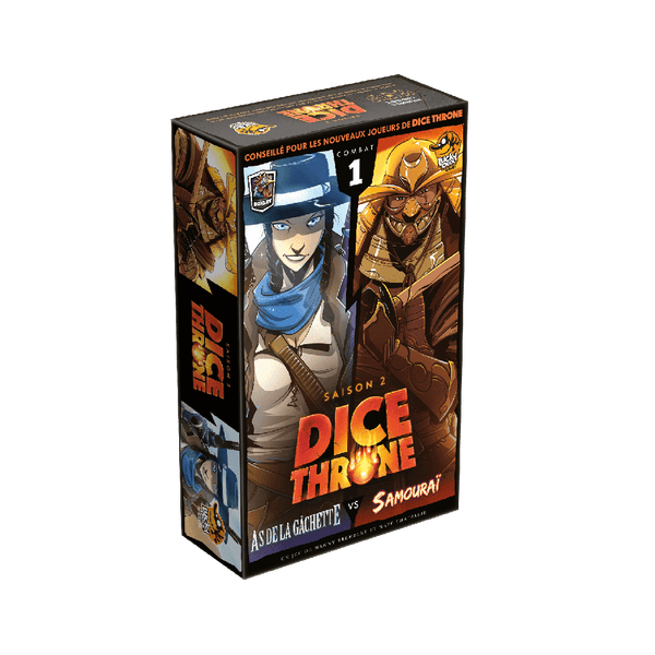 Dice Throne S2 : As Gâchette vs Samouraï VF | AdventureBox
