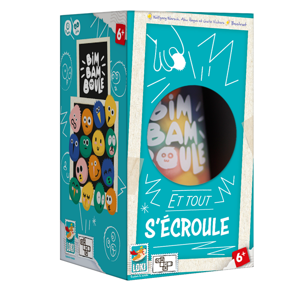 Bim Bam Boule (FR) - Jeu Adresse Moumoutes Loki | AdventureBox