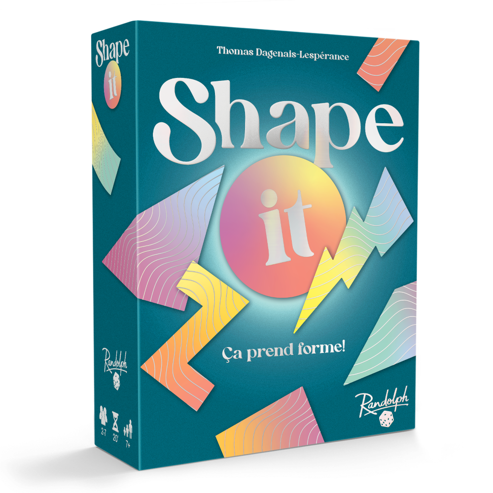 Shape it | Jeu Coopératif de Formes | AdventureBox
