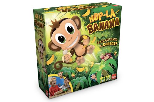 Hop-là Banana  - Le Jeu de Société Goliath où le Singe Saute