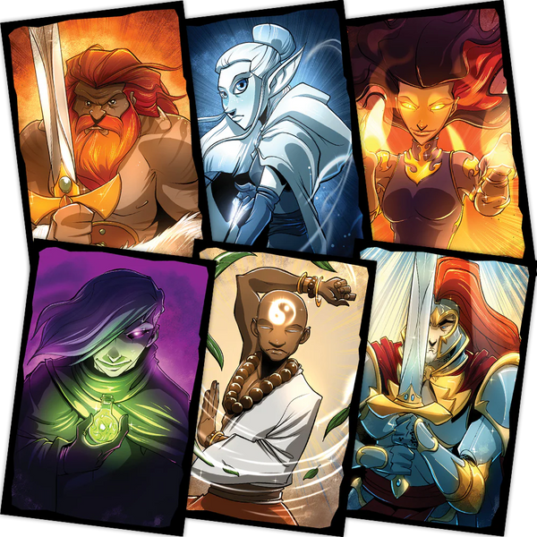 Card Sleeves Dice Throne Season One - Protège-Cartes 8 Héros Premium (Anglais)