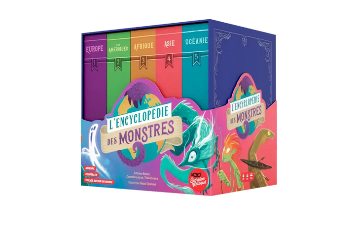 L'Encyclopédie des Monstres – Jeu de mémoire coopératif évolutif | Précommande