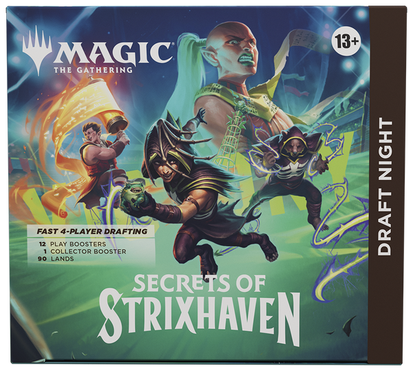 Draft Night Box — MTG : Les Secrets de Strixhaven- Précommande