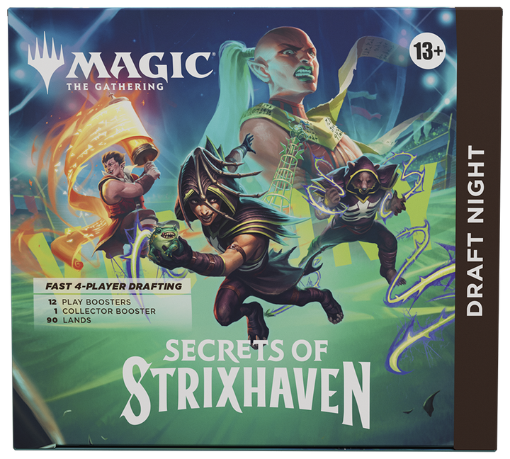 Draft Night Box — MTG : Les Secrets de Strixhaven- Précommande