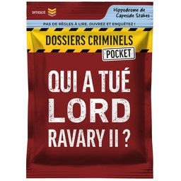 Dossiers Criminels Pocket : Qui a Tué Lord Ravary II ? - FR