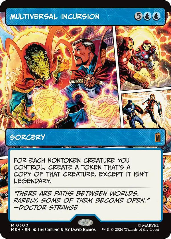 Magic The Gathering | Multiversal Incursion | MSH #0300 | Mythic | NM | EN