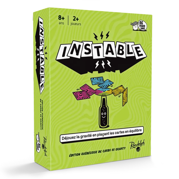 Instable - Cards vs Gravity (Édition Québécoise) - FR